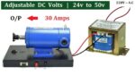 220v AC a 24v DC 30A para Motor DC – Fonte de Alimentação do Transformador UPS