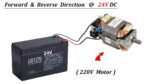 220V Máquina de Lavar Roupa Universal Mudança de Direção do Motor |  Frente – Reverso, Relógio – Anti-relógio