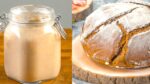 A maneira mais FÁCIL de fazer pão de centeio em casa! A dica é um pote de vidro