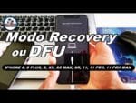 Como Colocar iphone em MODO RECOVERY ou MODO DFU IPHONE 8, 8 PLUS, X, XS, XS MAX, XR, 11, 11 PRO