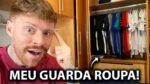 Como Organizar seu GUARDA ROUPA para se VESTIR MELHOR? (Mostrei como eu fiz)