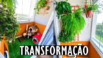 TRANSFORMEI MINHA VARANDA GASTANDO POUCO E O RESULTADO FICOU INCRÍVEL!!!