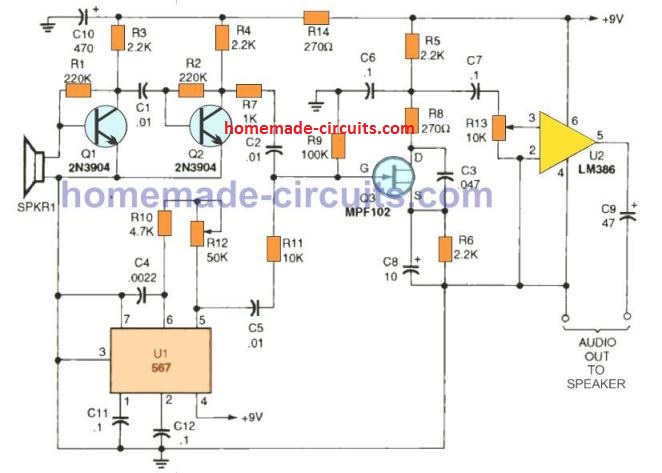 5) Circuito Receptor Ultrassônico Altamente Sensível