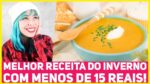 A MELHOR RECEITA DE INVERNO POR MENOS DE R$15 | Sopa SUPER CREMOSA de Abóbora Defumada | RM 588