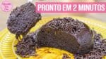 BRIGADEIRÃO CREMOSO DE MICROONDAS NA CANECA *PRONTO EM 2 MINUTOS* | RECEITAS DA CRIS