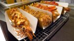 Cachorro-quente de camarão tigre preto – Gangnam / cachorro-quente de camarão tigre preto – comida de rua coreana