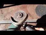 Como fazer corte reto em chapas com a lixadeira/ dicas