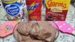 CREME E RECHEIO DE CHOCOLATE COM 3 INGREDIENTES TIPO CHICABOM MAIS INCRÍVEL DO MUNDO.