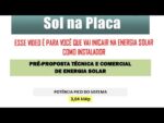 ESSE VIDEO É PARA QUEM ESTA INICIANDO COMO INSTALADOR DE ENERGIA SOLAR