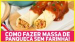 FAÇA PANQUECA SEM FARINHA! Massa fácil feita com Arroz Cozido e um Recheio delicioso | RM 590