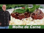 Molho de Carne para Macarrão do Chef Taico