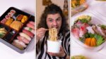 3 TIPOS DE COMIDA JAPONESA DELIVERY | Mohamad Hindi