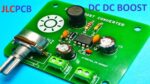 CIRCUITO DE CONVERSOR DE REFORÇO DE 3,7 VOLT DC 55 VOLT DC – Conversor Boost de 3,7 Volt para 55 Volt – JLCPCB