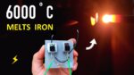 Circuito simples que pode derreter ferro DIY