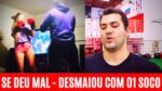 ELE FOI NOCAUTEADO COM UM CRUZADO PELA NAMORADA – ARTES MARCIAIS