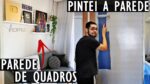 FIZ UMA PAREDE DE QUADROS NA SALA, PINTEI A PAREDE DO CANTO ALEMÃO | Menino Prendado