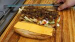 Hambúrguer de alho bovino / hambúrguer de alho bovino – comida de rua coreana