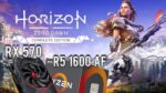 Horizon Zero Dawn PC com Ryzen 5 1600AF e RX 570 – Sofreu para 60 FPS, mas conseguimos rodar (1080p)