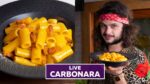 MACARRÃO À CARBONARA | #LIVEMOHINDI | Receitas Rápidas em 15 minutos