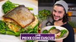 PEIXE COM CUSCUZ | RECEITAS RÁPIDAS EM 15 MINUTOS | #LIVEMOHINDI