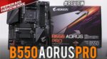 Review Placa mãe Gigabyte B550 Aorus Pro – B550 com construção de X570! Testes do VRM e RAM