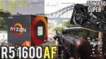 Ryzen 5 1600 AF em BF5 Multiplayer – Ainda vale a pena com o 3100 por ai? Teste GTX 1650 Super 4GB