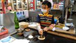 Sokcho Jungang Market Restaurante hotteok gorduroso de 50 anos / vovó, panqueca doce, Hotteok / comida de rua coreana