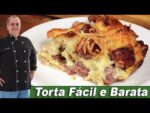 Torta de Linguiça Fácil e Barata do Chef Taico