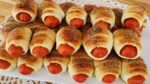 A RECEITA MAIS FÁCIL DE ENROLADINHO DE SALSICHA QUE VOCÊ JÁ FEZ – Receitas de Pai