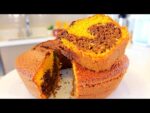BOLO DE CENOURA DE CHOCOLATE MUITO FOFINHO E FACIL