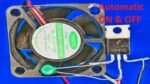 CIRCUITO AUTO FAN ON OFF SENSOR DE TEMPERATURA – AUTO CIRCUITO DE CONTROLE DE VELOCIDADE DO VENTILADOR DIY