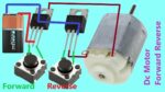 CONTROLE DE MOTOR BIDIRECIONAL PARA FRENTE E RÉ COM MOSFETS SIMPLES – COMO FAZER UMA PONTE MOSFET H