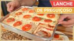 ESSE SIM É O VERDADEIRO LANCHE DE PREGUIÇOSO – MAIS FÁCIL IMPOSSÍVEL!!!!