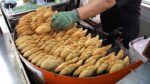 Lugar que vende 7 taiyaki por 1.000 won / pão em forma de peixe / comida de rua coreana
