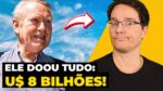 O BILIONÁRIO QUE DOOU TODA SUA FORTUNA EM VIDA: 8 BILHÕES DE DÓLARES