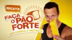 RECEITA DO PÃO FORTE | Pão Sem Farinha, Protéico e Nutritivo