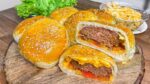 SALGADO DELICIOSO DE FORNO | HAMBURGÃO FÁCIL | Gabriel Freitas
