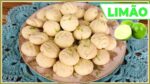 SEQUILHOS DE LIMÃO QUE DERRETE NA BOCA – POUCOS INGREDIENTES – SUPER FÁCIL