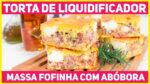 TORTA SALGADA de LIQUIDIFICADOR MUITO fácil e Econômica! Massa SUPER diferente | RM 604