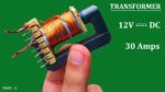Transformador 12V 30 Amps |  Controlador de carregamento MPPT de 21 V a 12 V CC do painel solar – PARTE 1