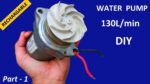 130L/min – Faça Motor 12V DC & UPS Bomba de Água de Alta Pressão Operada por Bateria |  Recarregável Portátil