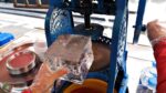 Beco de gelo raspado de feijão vermelho velho de Nampo-dong que tritura gelo o ano todo / Comida coreana Sorvete de feijão vermelho – comida de rua coreana