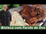 Bistequinha de Porco com Farofa de Ovo – Chef Taico