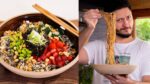 COMO FAZER MASSA CASEIRA ORIENTAL (JAJAMEN) | Receitas Vegetarianas | Rafael Ribas