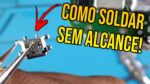 Como Soldar Conector de Carga Que O Ferro Não Chega Nas Trilhas (Método Fácil Que Eu Uso)