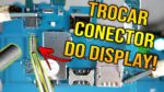 Como Trocar Conector do Display Soldado na Placa de Samsung e Outros Modelos (Passo a Passo)