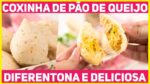 COXINHA DE PÃO DE QUEIJO SEM FRITURA! Muito fácil e pode fazer na Air Fryer | Receitas de Minuto 616