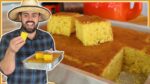 JÁ FEZ BOLO DE FUBÁ COM LEITE AZEDO?? FICA UMA DELÍCIA I RECEITA DA MINHA VÓ DONA DULCE
