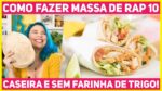 MASSA DE RAP10 SEM FARINHA DE TRIGO! 3 REAIS e RENDE MUITO | Sem Glúten | Receitas de Minuto 613