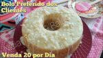 MEUS CLIENTES AMAM ESSE BOLO GIGANTE DE COCO E LEITE CONDENSADO, FIZ 20 VENDI TUDO.